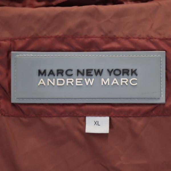 MARC NEW YORK BY ANDREW MARC Куртка пуховик с длинным рукавом XL Красная серия капюшон Мужская Б/У