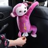 Творческий мультфильм обезьяна автомобиль висит домашний офис салфетка бумажная коробка для салфеток держатель