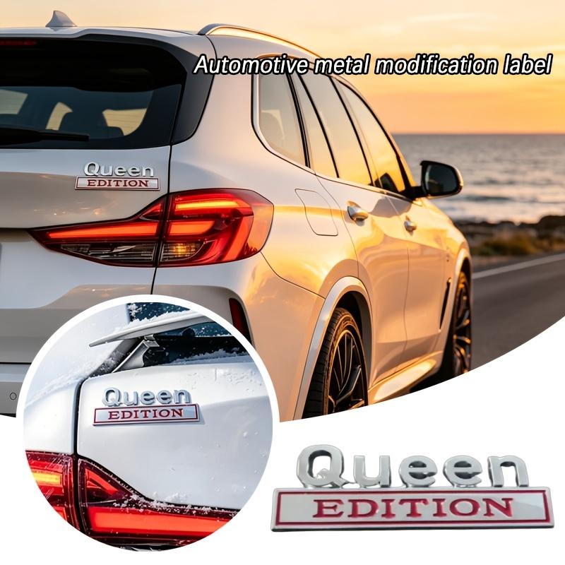 1pc Automotive Metal Tail Label, 3D Mudguard Decoration Label, EDITION Letter Automotive Modification Label,