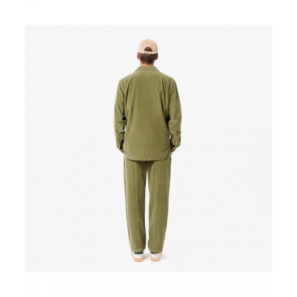 Lacoste Мужские вельветовые брюки S [хаки]