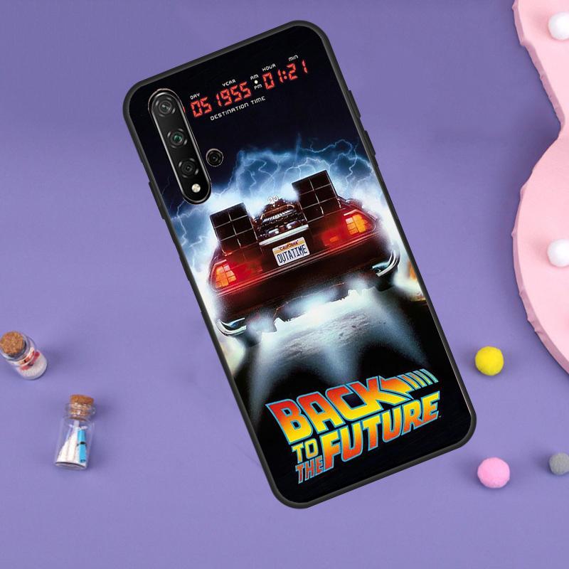 Назад в будущее Машина времени Funda для Huawei Nova Y91 Y90 Y70 Y60 Y61 9 10 SE 11i 8i 7i 3i 5T P30 P40 Lite P60 Pro Чехол