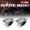 CNC M6 Screw Motorcycle Spotlight Mount Bracket Holder Clamp for Motorbike Scooter Work Light Headlight Fog Driving Lamp 18-30mm