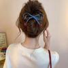 Bow Cherry Twist Hair Clips Vintage Hair Accessories Elegant Hairpin Barrette  For Woman