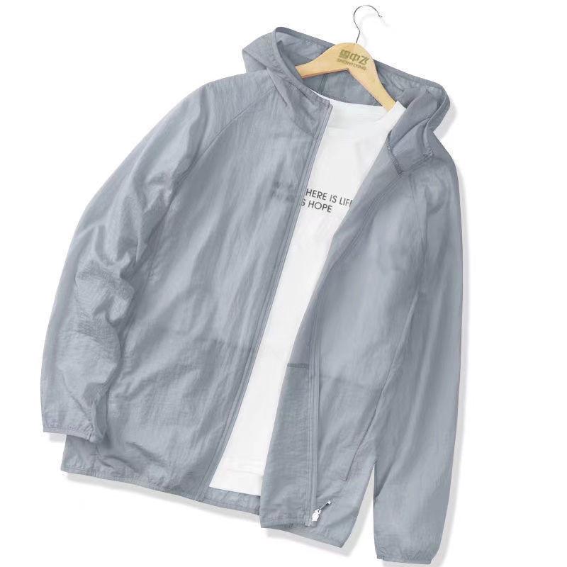 Летняя куртка Ice Silk с защитой от солнца для мужчин и женщин — дышащая, легкая, стильная, модная, повседневная, для активного отдыха