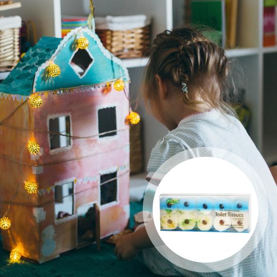 Миниатюрный кукольный домик, рулон туалетной бумаги, реалистичный мини-компактный съемный 1/12, миниатюры кукольного домика тонкой работы