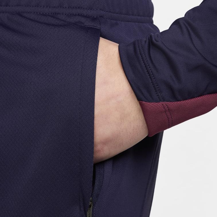 Nike Футбольные брюки Dri-FIT England Strike Quick-Dry мужские, фиолетовые, чернильные, FJ2200-555