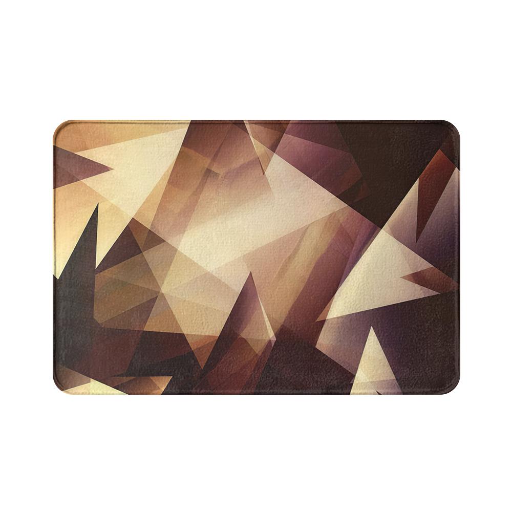 Geometric Floor Mat Anti-Slip Door  Living Room Entrance Welcome   Bathroom Toilet    Home Decor Rug