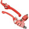 YOXUFA 7/8 Folding Brake Clutch Lever Handle Perch With Cable For 110Cc 125Cc 140Cc 150Cc SSR125 RFZ YZ Ruckus TaoTao DB17 DB27 Apollo DBX15 DBX18