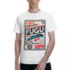 Japanese Kanji Fish Print 100 Cotton Casual Breathable Confortable Manga New In Tops And TShirts Mens Wear