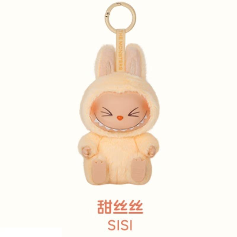 Лабубу Сидящий 1:1 Высококачественный Макарон 2-й Вечеринка Монстров Виниловый Плюшевый Блайнд Бокс Декоративная Коробка-Сюрприз Коллекция Кукол