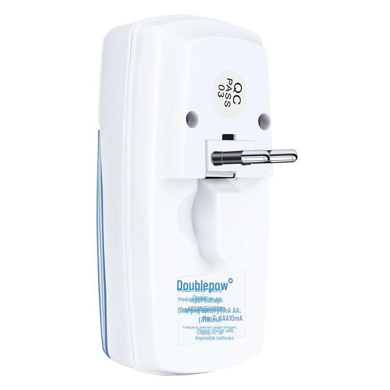 Зарядное устройство NiMH с двумя слотами для аккумуляторов 5 В/7 В/9 В, европейский стандарт