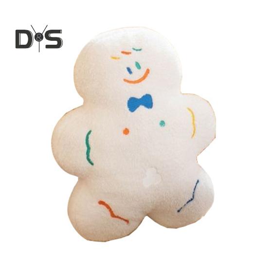 Пряничный человечек плюшевая игрушка мягкая рождественская кукла печенье для детей плюшевое праздничное украшение подарок на день рождения для мальчиков и девочек