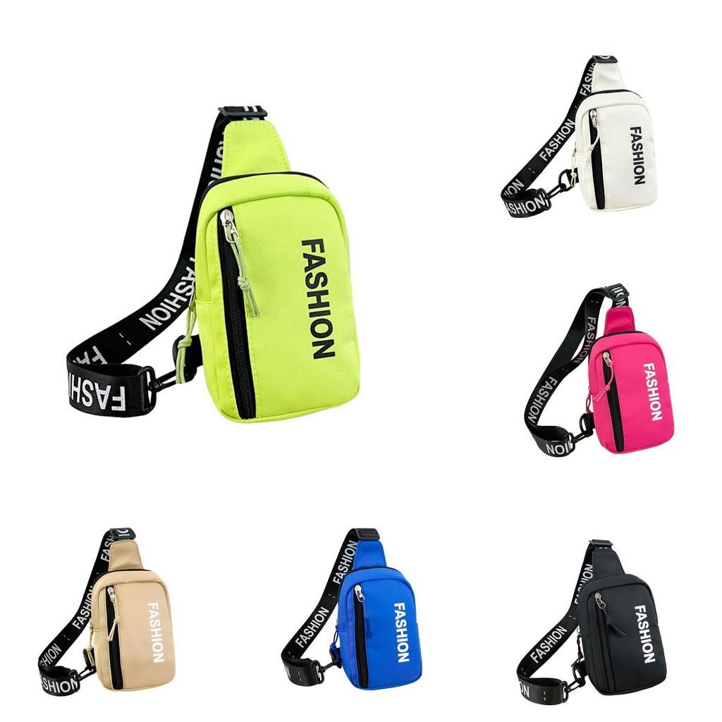 Письмо Модные узоры Детская одноплечевая сумка через плечо Нагрудная сумка Дышащая Подарок