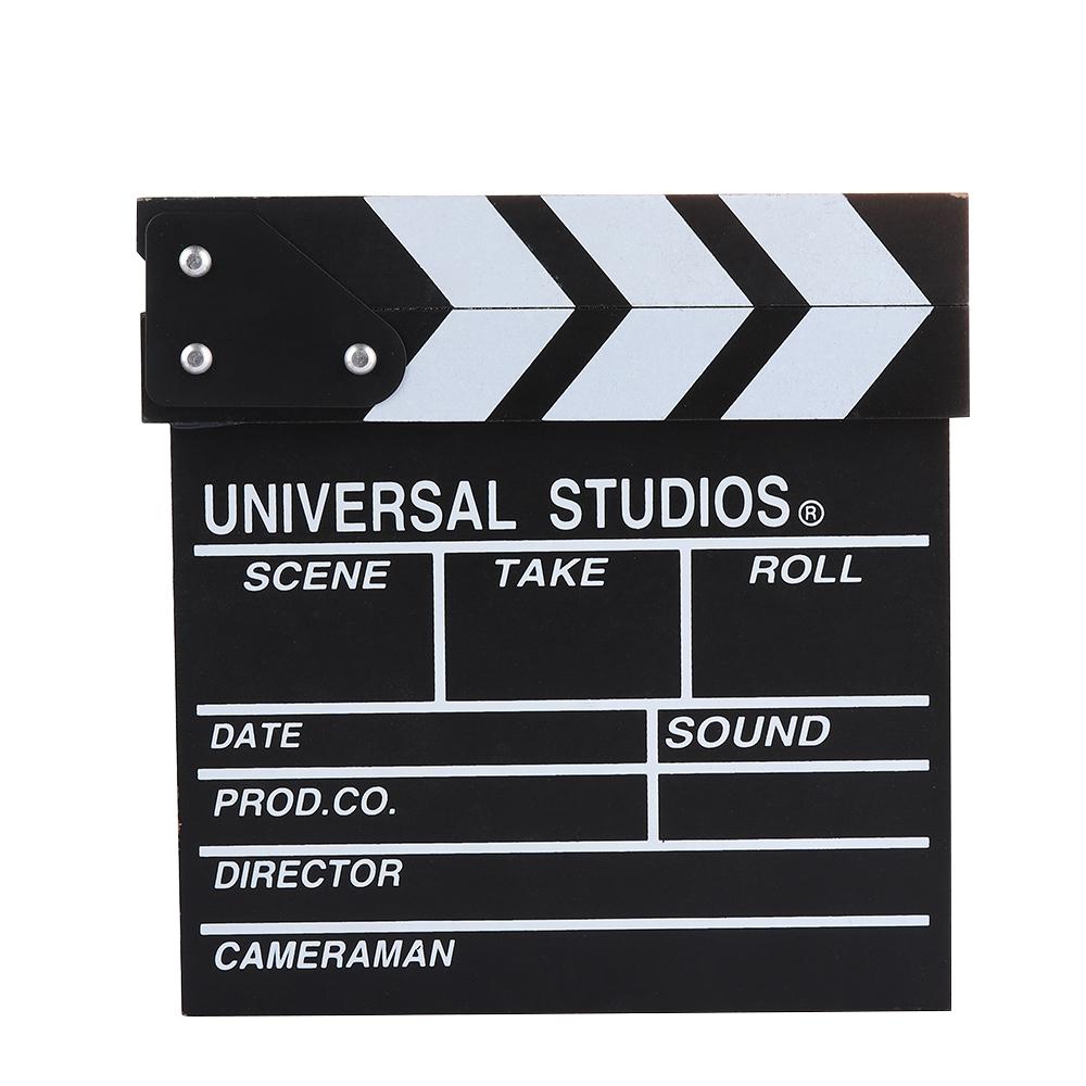 Photo Accessories Clapper Board Slate Director Video Clapboard TV Film Movie Shooting props