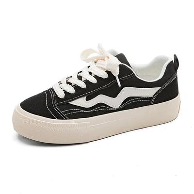 Женская парусиновая обувь Женская модная летняя повседневная обувь Студенческая повседневная обувь Низкий верх Женская вулканизированная обувь 2024 Весна Осень