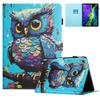 For iPad mini,iPad Air,iPad 9.7,iPad Pro 11,iPad Pro Cute Animal and Landscape Pattern Design PU Leather Tablets Case