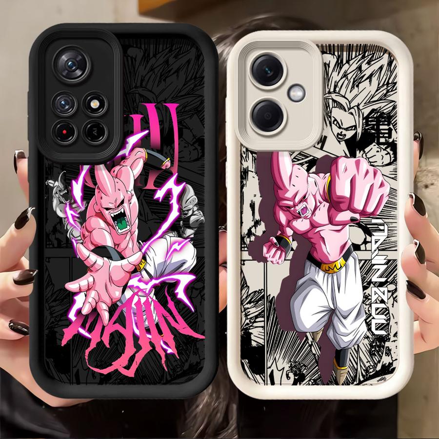 Мягкий чехол для телефона для Xiaomi Redmi Note 12s 10 11 12 Pro 13 14 Pro Plus 11s Dragon Bll Majin Buu