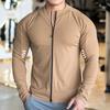 Мужские леггинсы для тренировок в спортзале Ice Silk Дышащая одежда для бега и тренировок Осень и зима Быстросохнущая спортивная одежда для велоспорта
