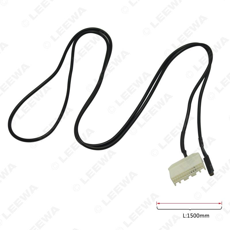 Toyota Prado CD Player Bluetooth Mic AUX Cable, 1.5m 28-Pin Plug Pigtail