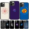 Атом Наука Химия Чехол для телефона Для iPhone 17 Air 15 16 14 13 12 Pro Max 11 Pro Max Plus Coque Shell