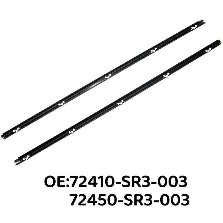 Декоративная полоса накладки наружного окна для Honda Civic 92-95 (72410-SR3-003/72450-SR3-003)