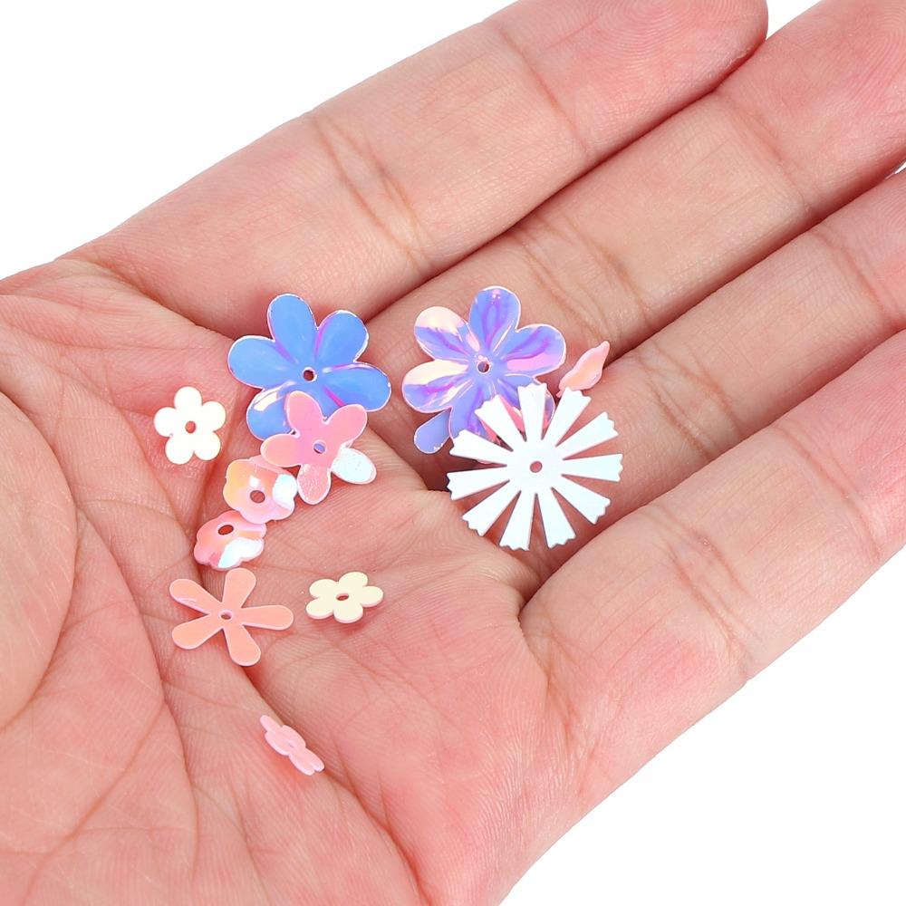 Flower Shaped Glitter Sequins Spangles Party Decoration Supplies Clothing Embellishment