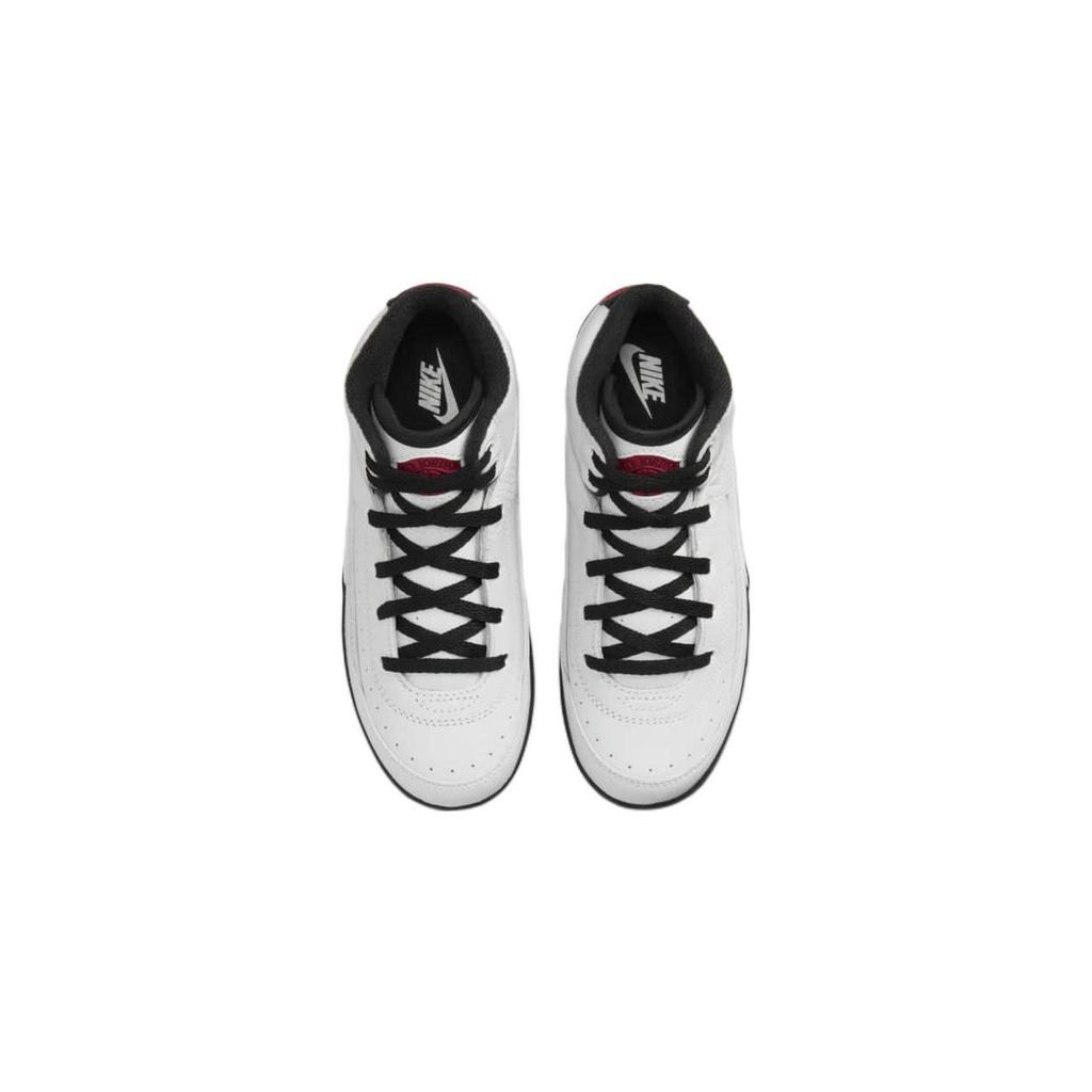 Детские кроссовки Air Jordan 2 Retro PS Chicago 2022 White Varsity-Red Black DQ8564-106