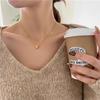 Элегантное золотое колье с буквой V - Роскошная летняя цепочка для ключиц для женщин, Не тускнеет