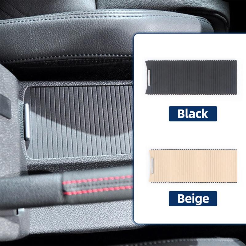 Крышка для напитков центральной консоли автомобиля, скользящая рулонная штора для MK6 MK5 5KD862531, держатель для стакана воды, занавеска, автомобильные аксессуары