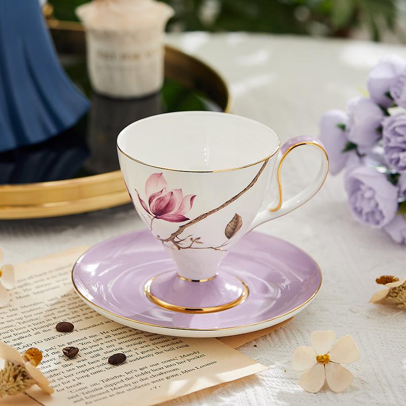 Кофейные чашки, тарелки, хозяйственные керамические кружки из костяного фарфора