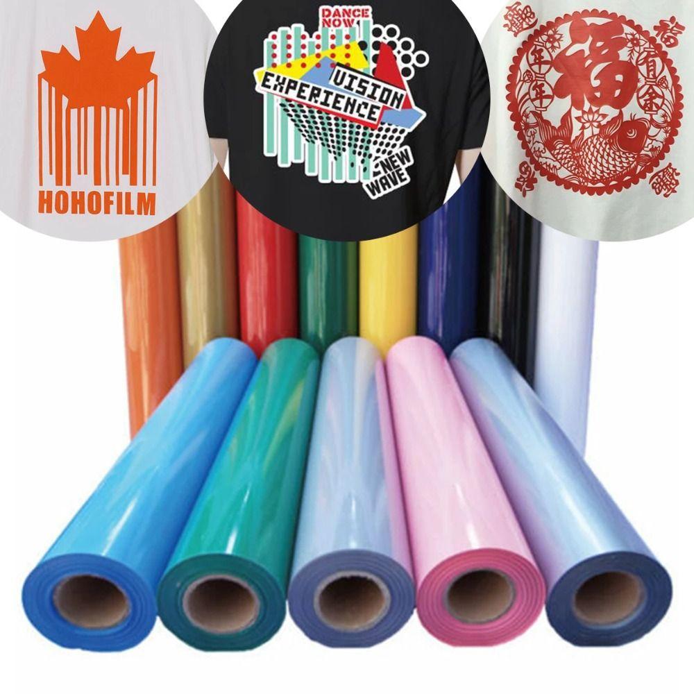 DIY Heat Transfer Film T-Shirt Textiles Cut Film Heat Press Vinyl New Heat Transfer Vinyl