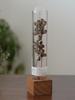 Wabi-Sabi Style Xian Porcelain Test Tube Rack: Retro Gift for Dried and Preserved Flowers, Plant Specimen Display