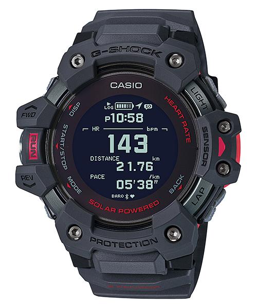 Casio Мужские часы G-SHOCK GBD-H1000-8, цифровые, ударопрочные, кварцевые, из нержавеющей стали, водонепроницаемость 200 м