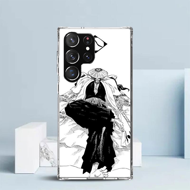 Bleach Кёраку Сюнсуй Мягкий Чехол для Samsung Galaxy S25 Edge S26 S24 S23 Ultra Чехол для Телефона S22 S21 Plus S20 FE Печатный Узор Она
