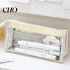 Fresh Color Stationery Bag Transparent Mesh Pencil Case for Middle School Students Large Pouch Capacity Multilayer Storage with Compartments