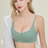 Gather Underwear Women's Top Support Thin Breathable Bra Push Up Bra