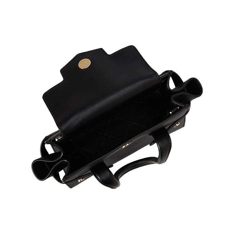 New MICHAEL KORS Carmen Artificial Leather Shoulder Bag, Crossbody Bag, Handbag Small Women's Black 35T2GNMS5L-001