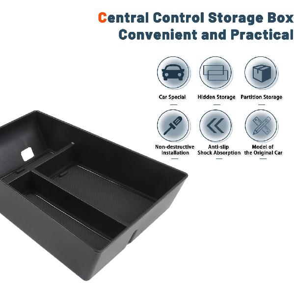 2026 X5/X6/X7 Center Console Organizer For -2026 BMW X5/X6/X7 Accessories Middle Console Organizer X5/X6/X7 Armrest Storage Box Compatible With