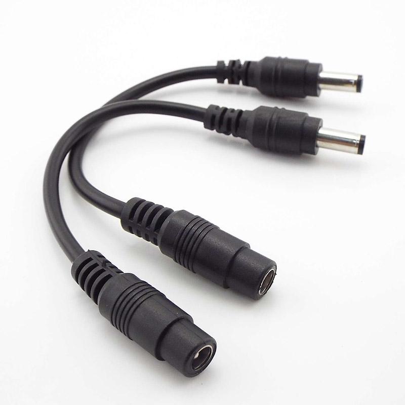 Кабель постоянного тока 5,5 x 2,5 мм «папа» — «мама» 5,5 x 2,1 мм, угловой адаптер 5,5 * 2,5 мм, кабель для зарядки под прямым углом 90 градусов