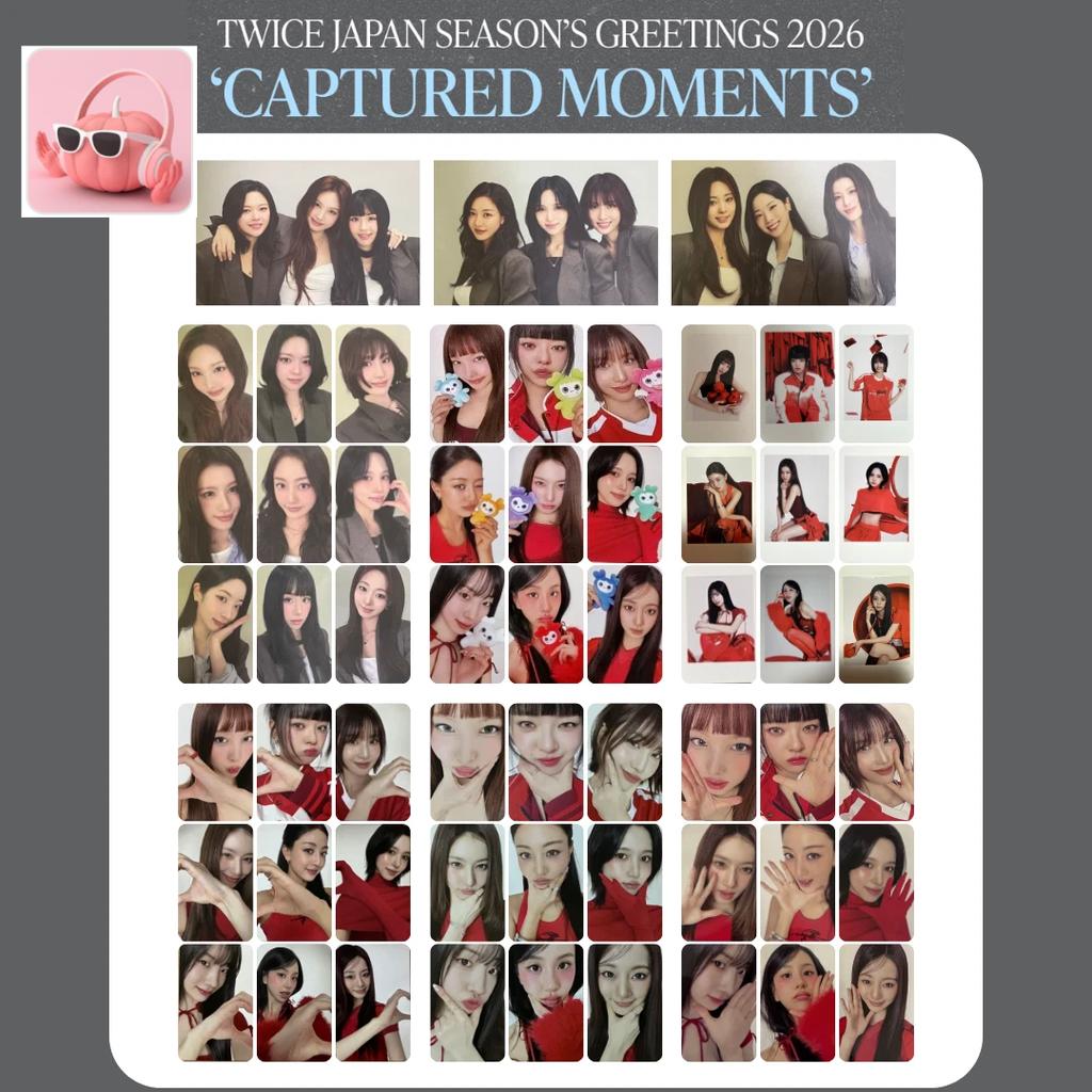 TWICE Приветствие с Новым годом 2026 ФОТОКАРТОЧКА ОФИЦИАЛЬНАЯ JYP Фанаты