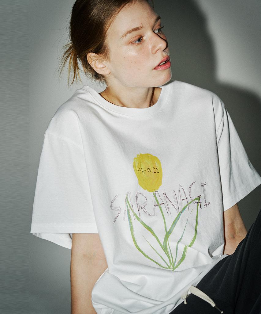SARANAGI Se0533-T-Shirt(White)