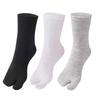 Unisex Flip Flop Sandal Sock Polyester Toe Separation Socks Elastic Split Toe Socks Washable Hallux Valgus Appliance Accessories