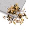 26-30 шт. 7x16 мм Сплав 26 Алфавитных Букв A-Z Подвески-Шармы Для DIY Браслета Ожерелья Изготовление Украшений Принадлежности Аксессуары