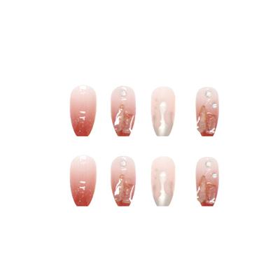 Накладные ногти Длинные накладные ногти Квадратные ногти Полное покрытие на ногтях Ногти с постепенным изменением дизайна Очень длинные с 2 мл клея