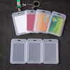5/10Pcs Work ID Universal Protective Case Waterproof Card Cover Unisex Transparent Clear Card Holder