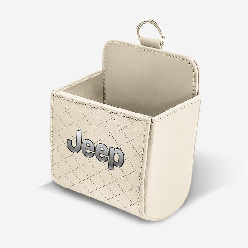 Car Air Outlet Storage Box Phone Lipstick Lighter Organizer For Jeep Renegade Compass Grand Cherokee Wrangler Patriot Rubicon AJV1