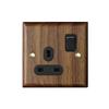 High Quality Retro Europe Type Vintage Wall Light Switch Socket, Solid Wood Brass Toggle Switch Plate, Antique Home Stay Switch