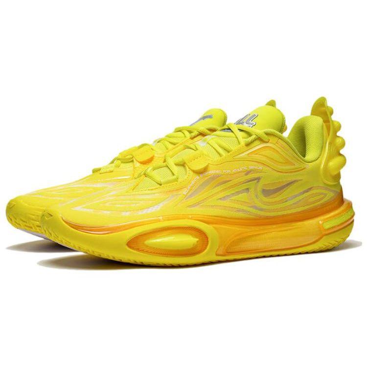 Li-Ning Wade All City 11 V2 Chemical Reaction Men Sneakers Yellow ABAT053-5