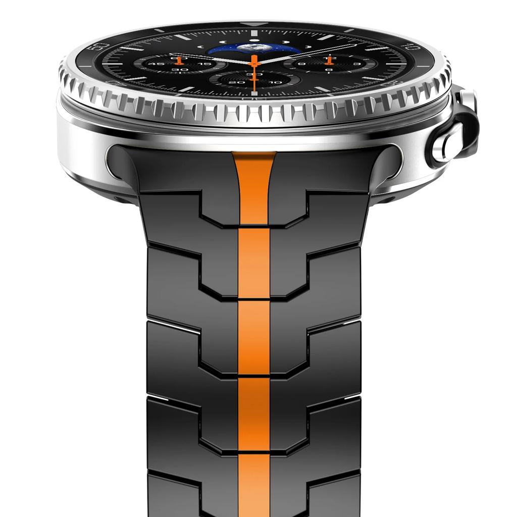 Металлический ремешок для Samsung Galaxy Watch 8 Classic 46 мм Оригинальный браслет Наручный ремешок Correa для Galaxy Watch 8 44 мм 40 мм Аксессуары