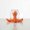 Octopus-Shaped Cup Drying Rack with 8-Arm Creative PLA Water Bottle Holder for Mugs Glasses Tumblers Space-Saving Countertop Organizer for